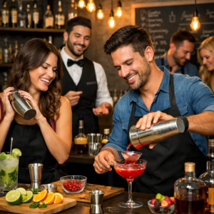 TERAPIA  ALTERNATIVA  DESTILANDO AMOR CON COCTELERIA